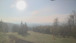 Horní část sjezdovek