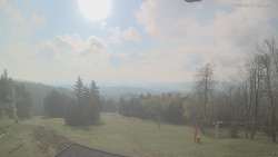 Horní část sjezdovek