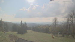 Horní část sjezdovek