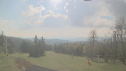 Horní část sjezdovek