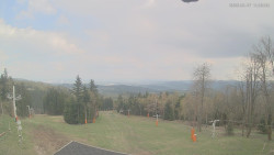 Horní část sjezdovek