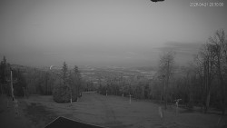 Horní část sjezdovek