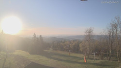 Horní část sjezdovek