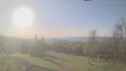 Horní část sjezdovek