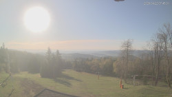 Horní část sjezdovek