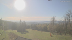 Horní část sjezdovek