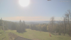 Horní část sjezdovek