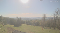 Horní část sjezdovek