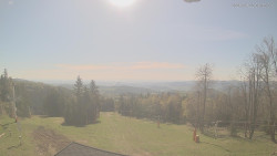 Horní část sjezdovek