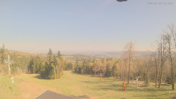 Horní část sjezdovek