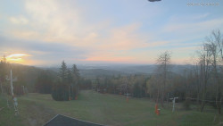 Horní část sjezdovek