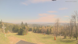 Horní část sjezdovek