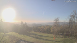 Horní část sjezdovek