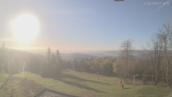 Horní část sjezdovek