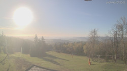 Horní část sjezdovek