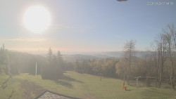 Horní část sjezdovek