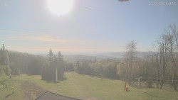 Horní část sjezdovek