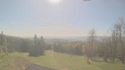 Horní část sjezdovek