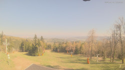 Horní část sjezdovek