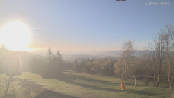 Horní část sjezdovek