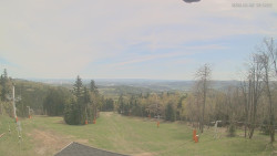 Horní část sjezdovek