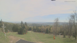 Horní část sjezdovek