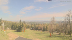 Horní část sjezdovek