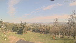 Horní část sjezdovek