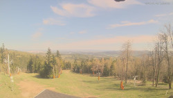 Horní část sjezdovek