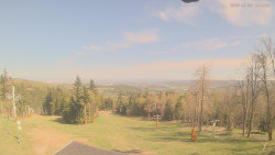 Horní část sjezdovek