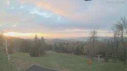 Horní část sjezdovek