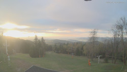 Horní část sjezdovek