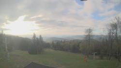 Horní část sjezdovek