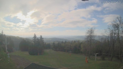 Horní část sjezdovek