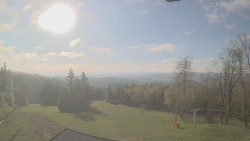 Horní část sjezdovek