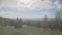 Horní část sjezdovek