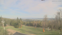 Horní část sjezdovek