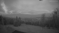 Horní část sjezdovek