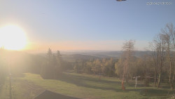 Horní část sjezdovek