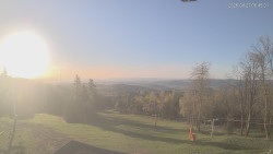 Horní část sjezdovek