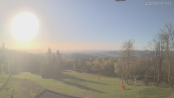 Horní část sjezdovek