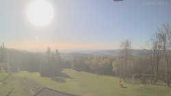 Horní část sjezdovek