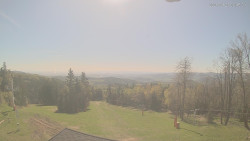 Horní část sjezdovek