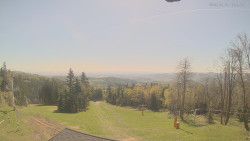 Horní část sjezdovek