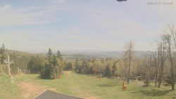 Horní část sjezdovek