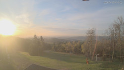 Horní část sjezdovek