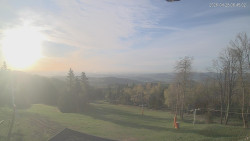 Horní část sjezdovek