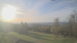 Horní část sjezdovek