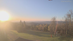 Horní část sjezdovek