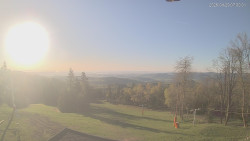 Horní část sjezdovek